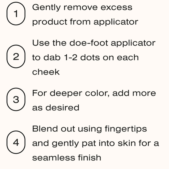 TYS Beauty Cheek Treat Liquid Blush - Peach - Picture 3 of 5